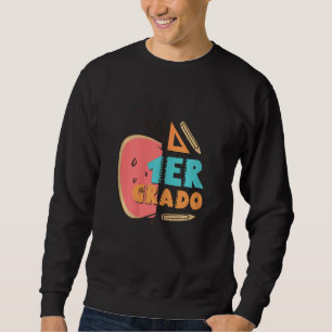 Spanischlehrerin Primer Grado Niedlich Maes Sweatshirt