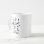 Spanischlehrerin Totally Phantastisch Funny Kaffeetasse (Vorderseite Links)