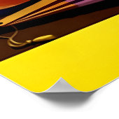 Spanish Art Spain Travel Poster Print  (Ecke)