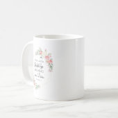 Spanish bible verse Taza Kaffeetasse (Vorderseite Links)