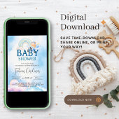 Spanish Boy Baby Shower Teddy Bear Airplane Blue Einladung