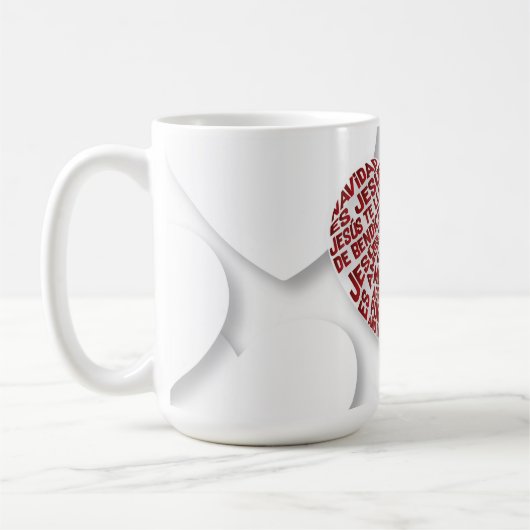 Spanish Christian Christmas mug Kaffeetasse (Links)