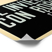 Spanish Civil War Poster Winter is Another Enemy (Ecke)