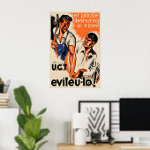 Spanish Civil War Propaganda Poster Robbery (Heimbüro)
