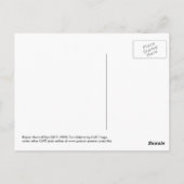 SPANISH DANCER POSTKARTE (Rückseite)