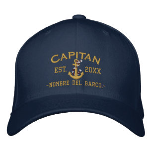 SPANISH El Capitan Personalisiertes Design Bestickte Kappe