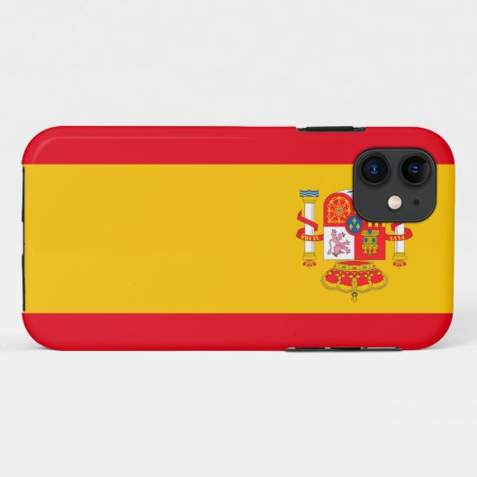 Spanish Flag Cell Phone Case (Rückseite (Horizontal))