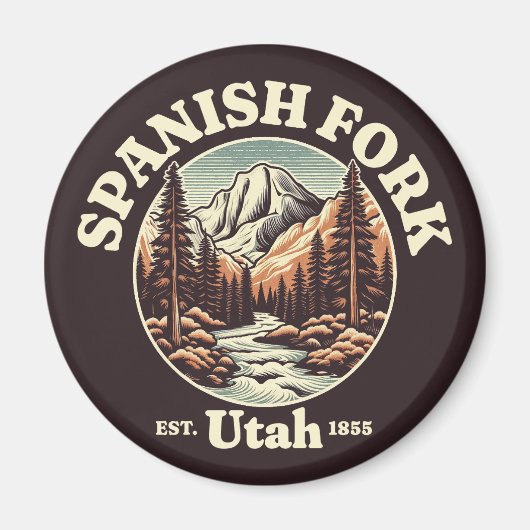 Spanish Fork, Utah Magnet (Vorne)
