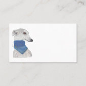 SPANISH GREYHOUND VISITENKARTE (Rückseite)