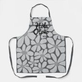 Spanish Hello Autumn Fall Vibes Personalisieren Schürze (Vorderseite)