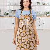 Spanish Hello Autumn Fall Vibes Personalisieren Schürze