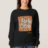 Spanish Hello Autumn Fall Vibes Personalisieren Sweatshirt (Vorderseite)