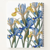 Spanish iris by Pierre-Joseph Redouté Notizblock (Rückseite)