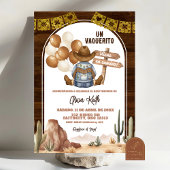 Spanish Mexican Wild West Cowboy Baby Shower Einladung