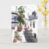 Spanish Mother's Day Card Karte (Gelbe Blume)