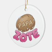Spanish Papa Zote Soap Ornament (Links)