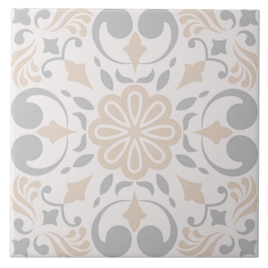 Spanish Portuguese Boho Fliese (Vorderseite)