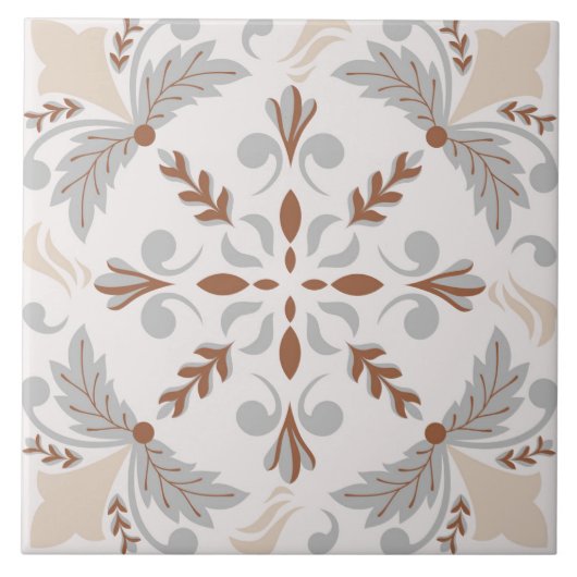 Spanish Portuguese Boho  Fliese (Vorderseite)