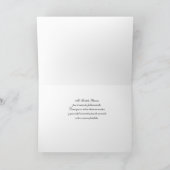 Spanish: Sentido Péame / Sympathy Karte (Innenseite)