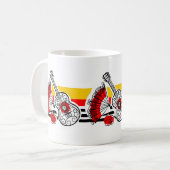 Spanish Souvenirs Classic Stripe Trio Tasse (Vorderseite Links)