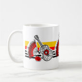 Spanish Souvenirs Classic Stripe Trio Tasse (Links)