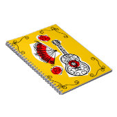 Spanish Souvenirs Corners Notebook Notizblock (Rechte Seite)