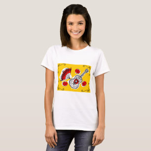 Spanish Souvenirs Corners T - Shirt horizontal