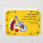 Spanish Souvenirs Group Corners horizontal Einladung (Vorderseite)