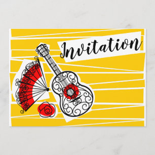 Spanish Souvenirs Group Einladung horizontal