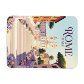 Spanish Steps Italy Magnet (Horizontal)