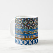 Spanish Tiles #3 #travel #pattern #wall #art Kaffeetasse (Vorderseite Links)