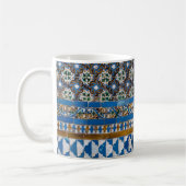 Spanish Tiles #3 #travel #pattern #wall #art Kaffeetasse (Links)
