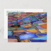 Spanish Village Art Ctr, Balboa Park, San Diego 2 Postkarte (Vorne/Hinten)