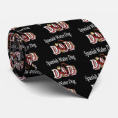 SPANISH WATER DOG DAD TIE KRAWATTE (Gerollt)