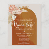 Spanish Wedding Earthy Nuestra Boda Boho Budget (Vorderseite)
