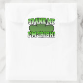 Spank Me I'm Irish Sticker (Tasche)