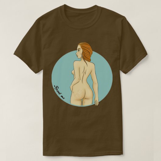 Spank mich T-Shirt (Design vorne)