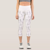 Spanne für Golf Capri Leggings (Vorderseite)