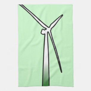 Spannen Sie den Wind vor Handtuch