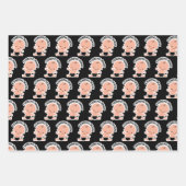 spannende Geschenkwrap "Coming bald" Geschenkpapier Set (Vorderseite)