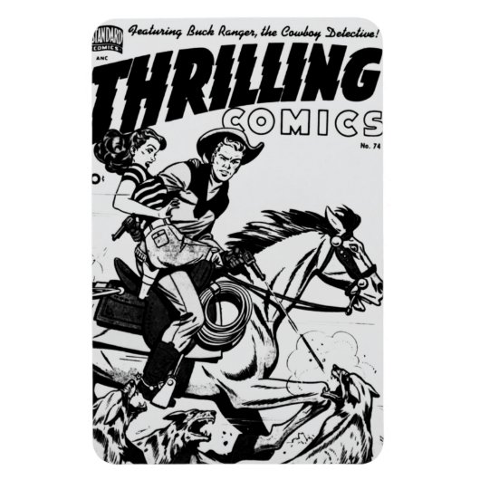 Spannendes Comics Magnet (Vertikal)