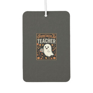 Spannendes Halloween-Geisterdesign für Lehrer_1 Autolufterfrischer
