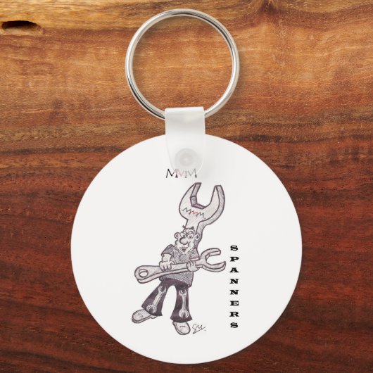 Spanners Schlüsselanhänger (Vorderseite)