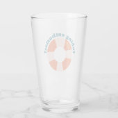 Spannglas Glas (Rückseite)