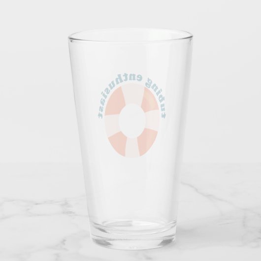 Spannglas Glas (Rückseite)