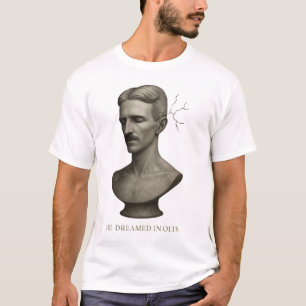 SPANNUNG DES GEDANKENS – Er träumte in Volt T-Shirt