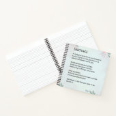 Spannung - Liebe des Bewusstseins Notizblock (Innenseite)