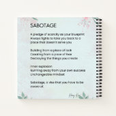 Spannung - Liebe des Bewusstseins Notizblock (Rückseite)