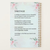 Spannung - Liebe des Bewusstseins Planer (Rückseite)