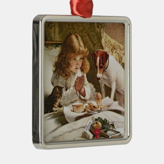 Spannung, Plakat Silbernes Ornament (Rechts)